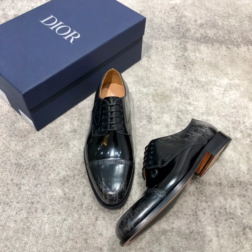 Men's shoes 💰960 Dior high-end men's boutique casual leather shoes, imported cowhide upper, water-dyed cowhide lining, imported genuine leather outsole, perfect details, standard code 38-44 (45 is custom-made, non-returnable and non-exchangeable)
